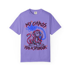 My Chaos Has a Sponsor Playful Monkey Recovery T-Shirt