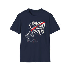 Thoughts Aren't Orders - Premium Cotton T-Shirt Into Recovery