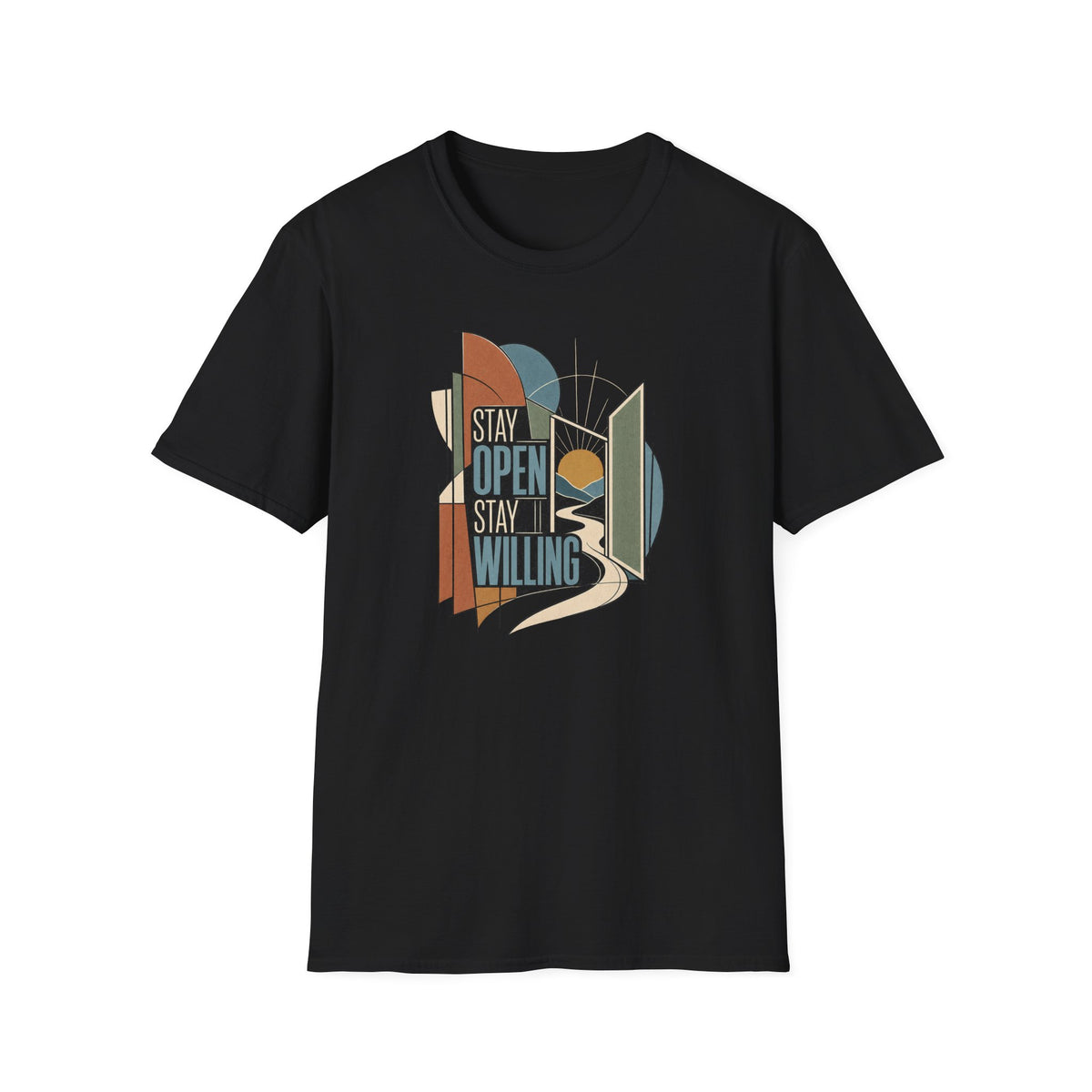Stay Open Stay Willing Inspirational T-Shirt