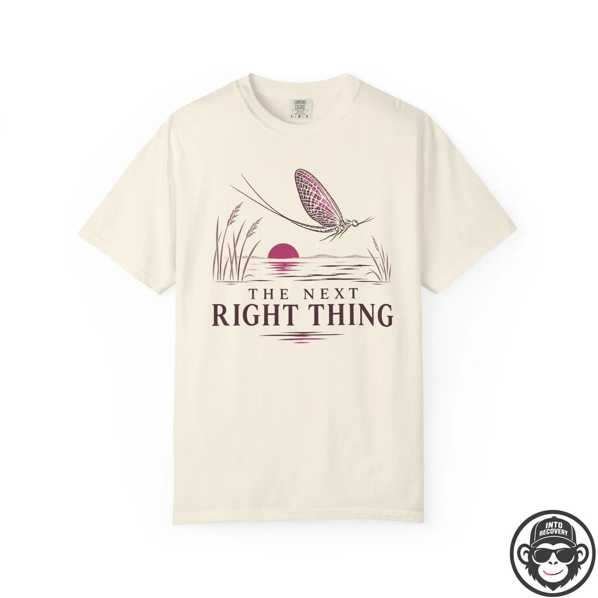 The Next Right Thing Mayfly Spiritual T-Shirt Printify