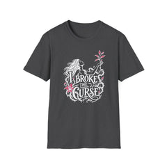 I Broke The Curse - Premium Cotton T-Shirt Into Recovery
