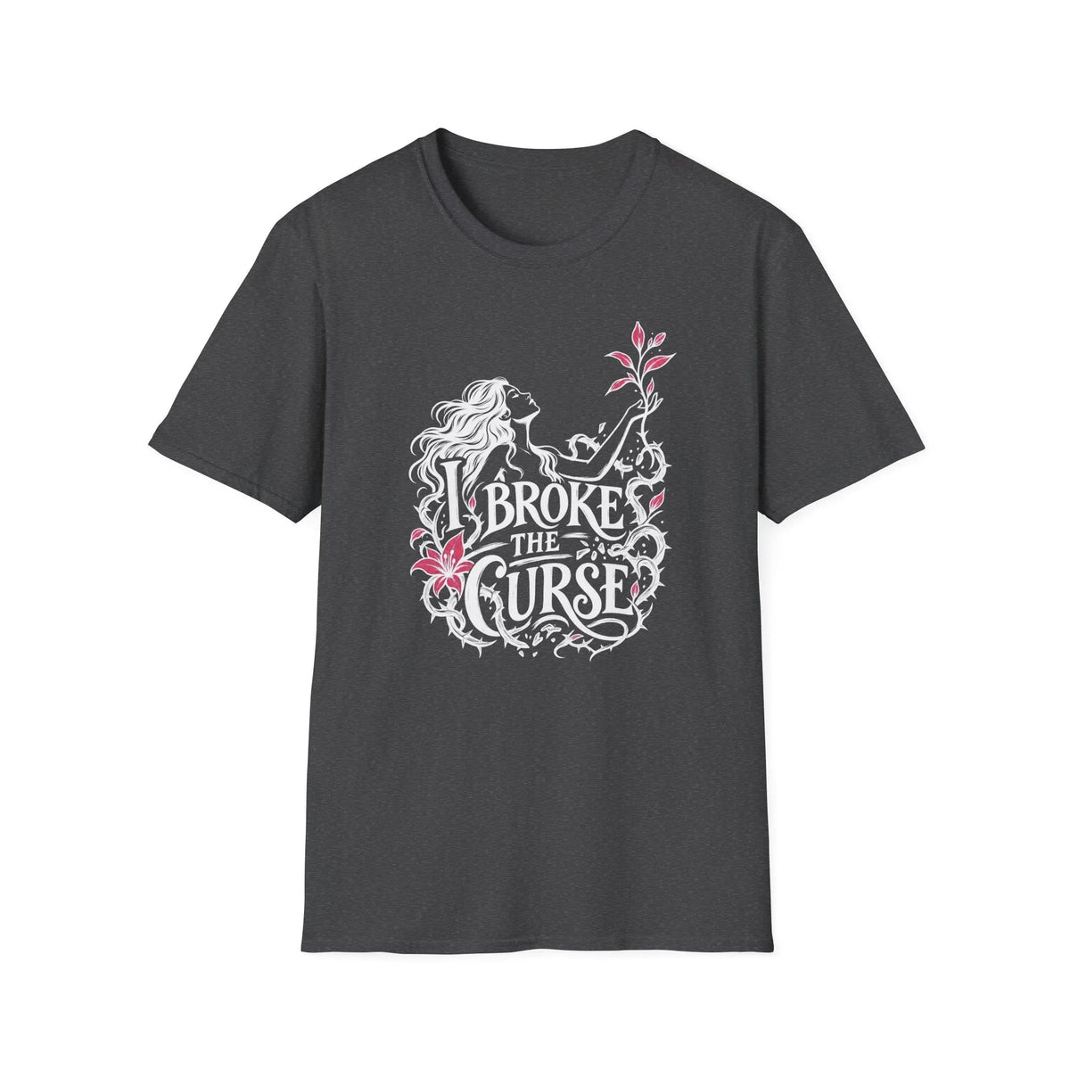 I Broke The Curse - Premium Cotton T-Shirt Into Recovery