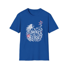 I Broke The Curse - Premium Cotton T-Shirt Into Recovery