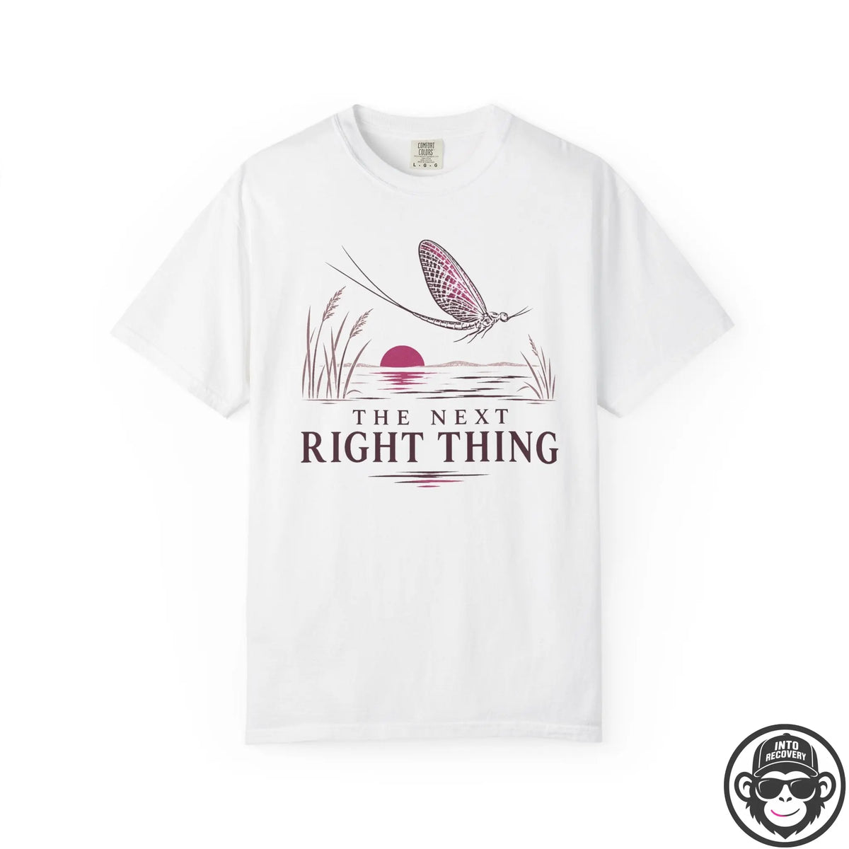 The Next Right Thing Mayfly Spiritual T-Shirt Printify