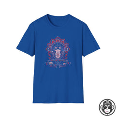 Meditative Frog - Premium Cotton T-Shirt Into Recovery