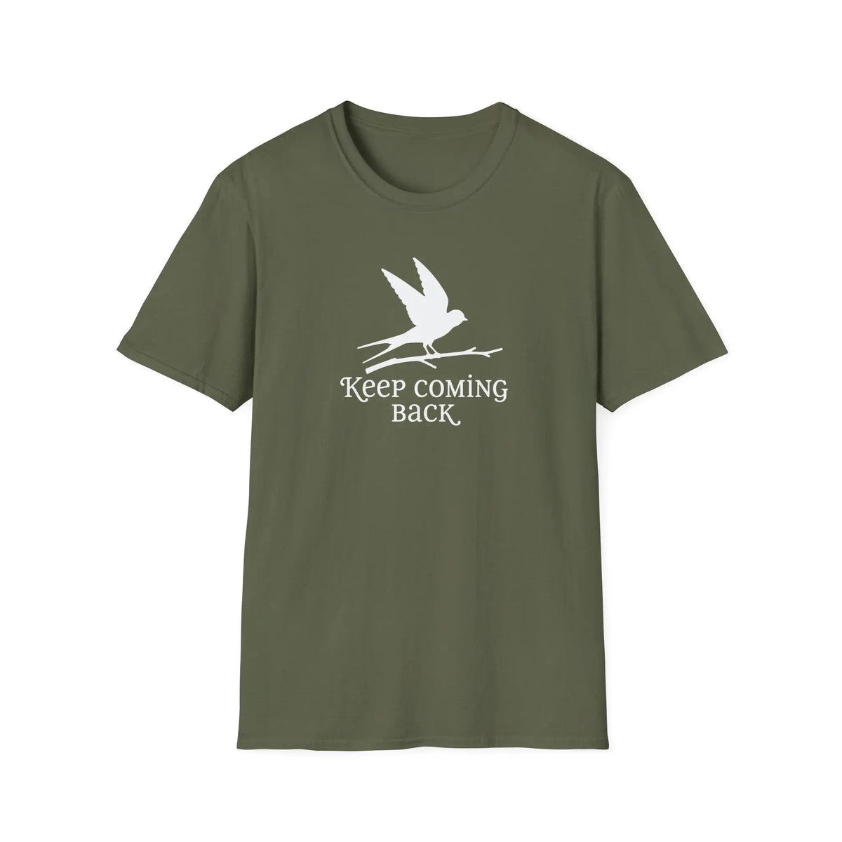 Keep Coming Back - Premium Cotton T-Shirt Into Recovery