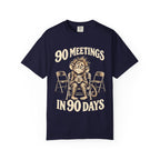 90 Meetings In 90 Days (Monkey) 12-Step Recovery T-shirt