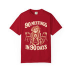 90 Meetings In 90 Days (Monkey) 12-Step Recovery T-shirt
