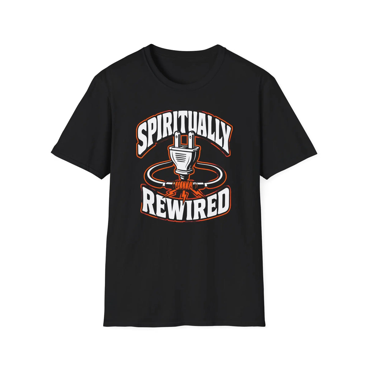 Spiritually Rewired - Premium Cotton T-Shirt Into Recovery