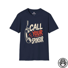 Call Your Sponsor Recovery Sobriety T-Shirt Printify