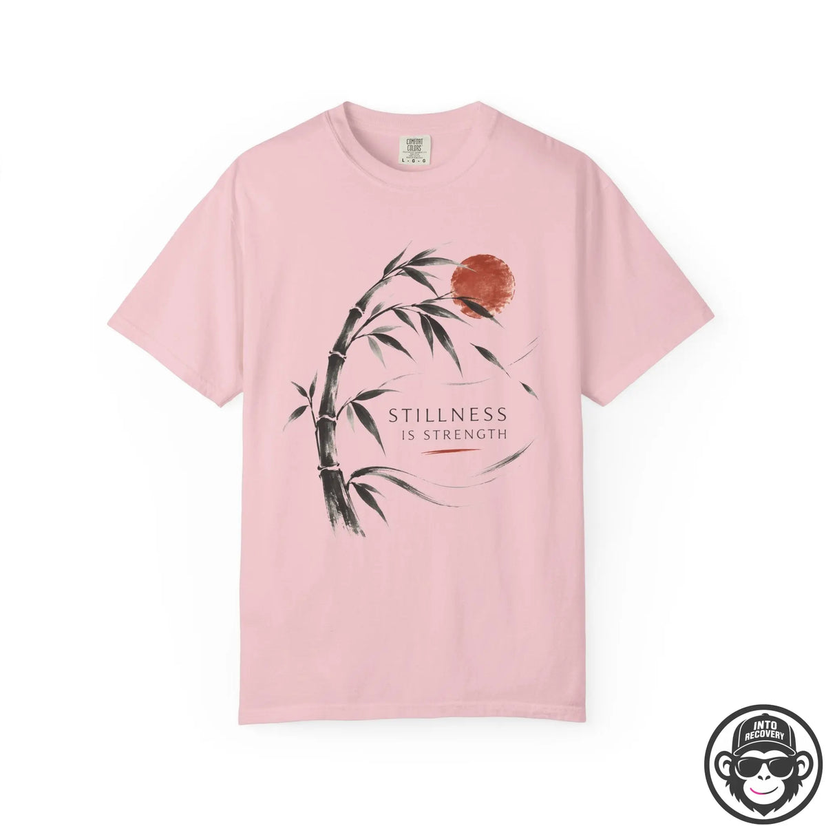 Stillness Is Strength Zen Recovery T-Shirt Printify