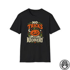 No Tricks Just Recovery Graphic T-Shirt Into Recovery