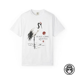 Peace Came Quietly Brush Art T-Shirt Printify