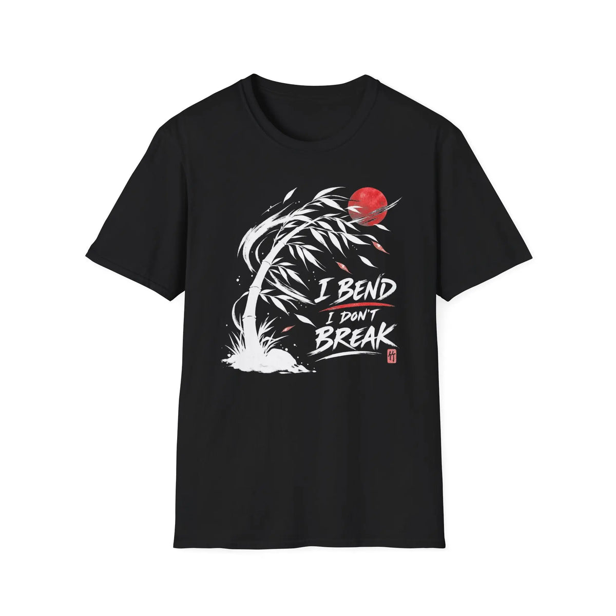 I Bend I Don't Break - Premium Cotton T-Shirt Into Recovery