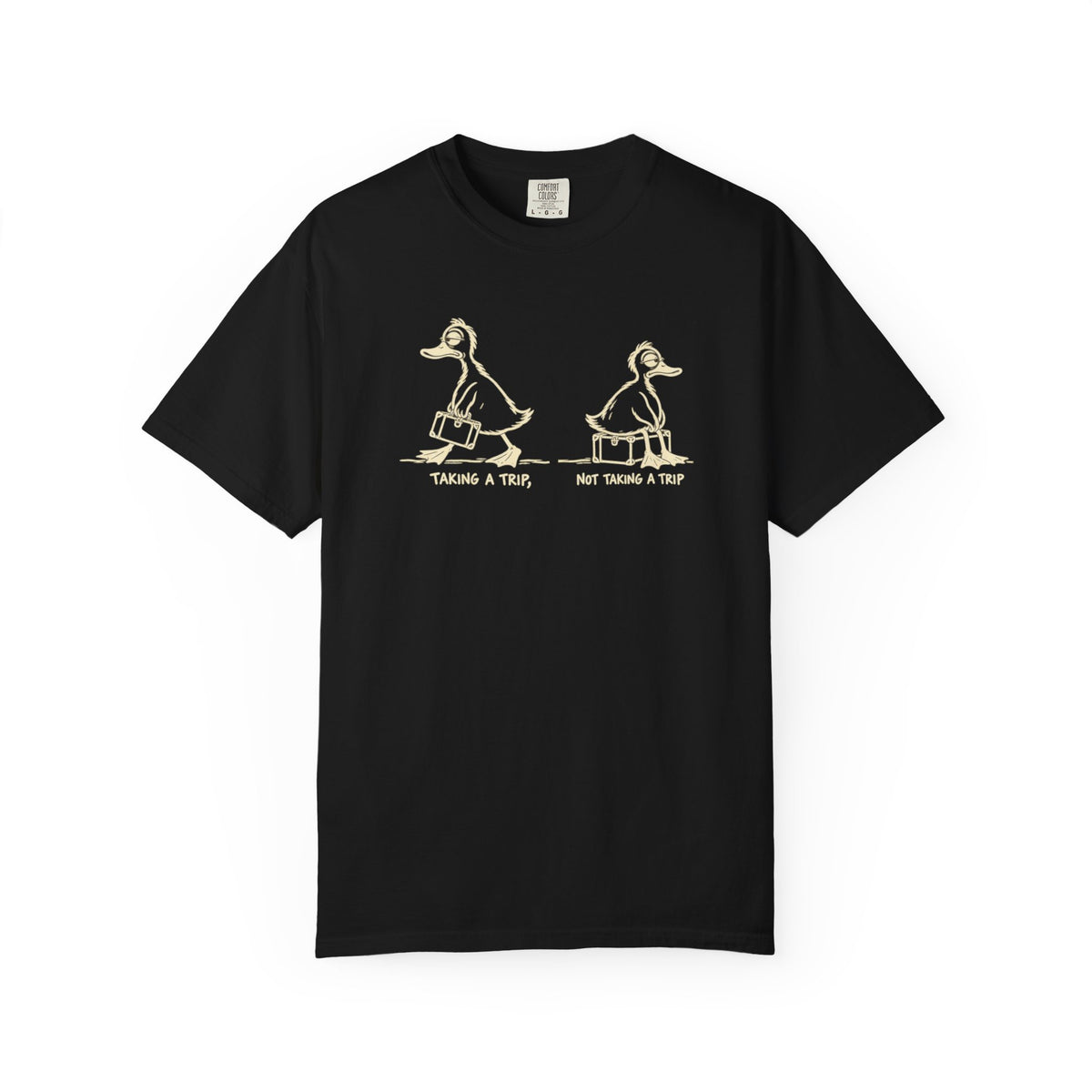 Taking A Trip, Not Taking A Trip (Duck) 12-Step Recovery T-Shirt