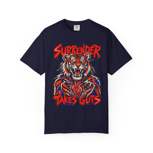 Surrender Takes Guts (Tiger) Recovery T-Shirt