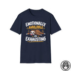 Emotionally Available - Premium Cotton T-Shirt Into Recovery