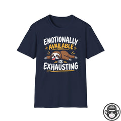 Emotionally Available - Premium Cotton T-Shirt Into Recovery