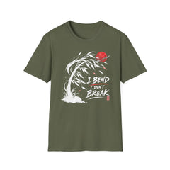 I Bend I Don't Break - Premium Cotton T-Shirt Into Recovery