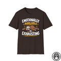 Emotionally Available - Premium Cotton T-Shirt Into Recovery