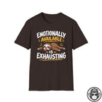 Emotionally Available - Premium Cotton T-Shirt Into Recovery