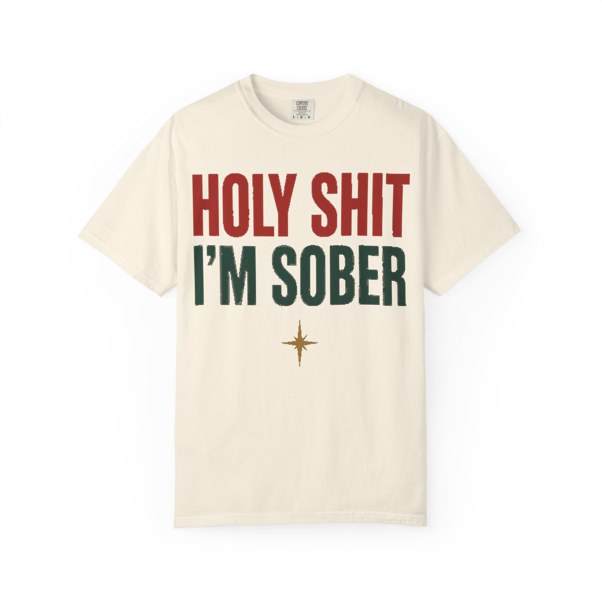 Holy Sh*t I'm Sober 12-Step Recovery T-Shirt