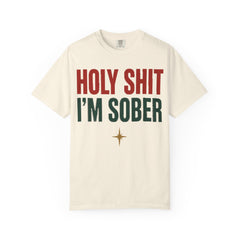 Holy Sh*t I'm Sober 12-Step Recovery T-Shirt