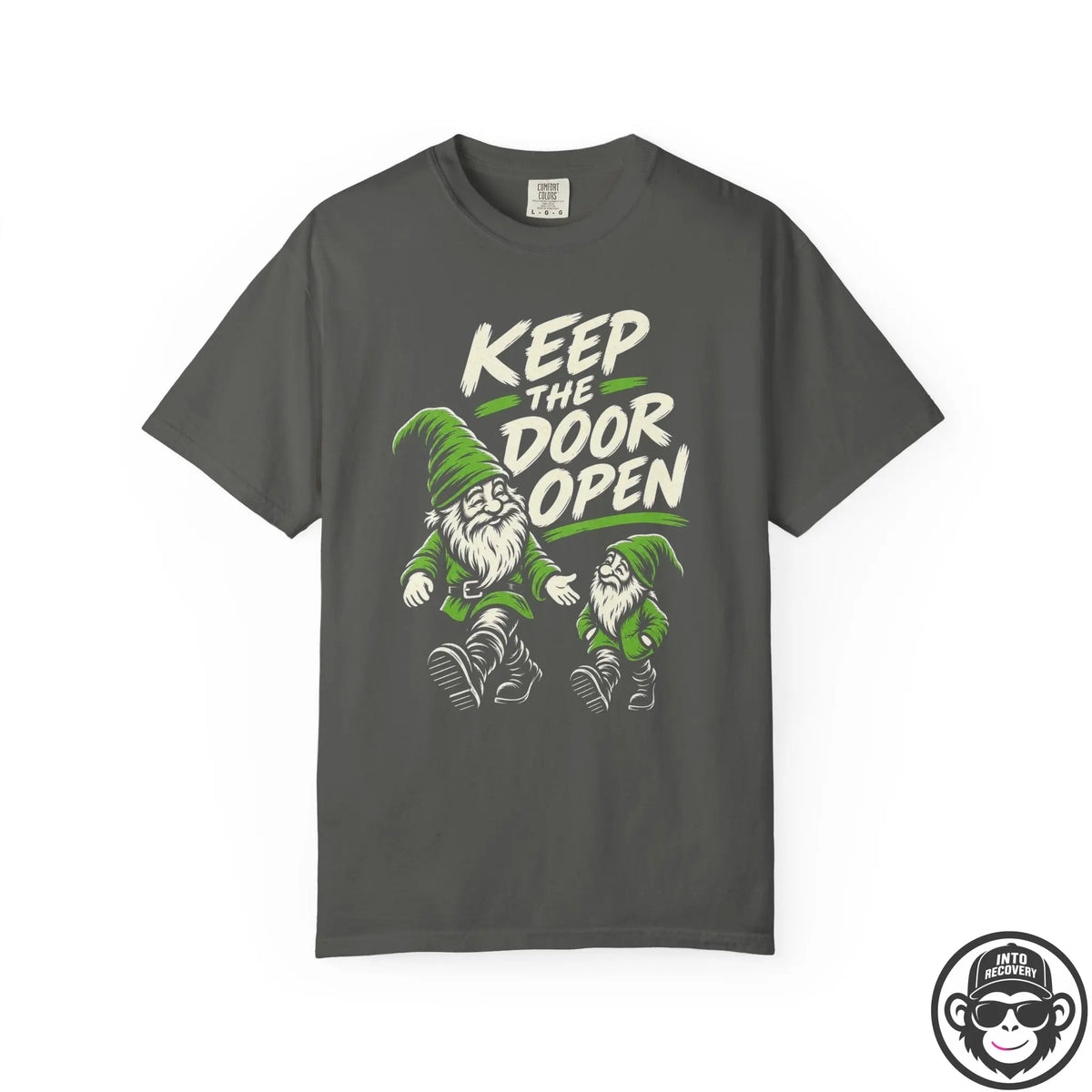 Keep The Door Open - Comfort ColorsÂ® T-Shirt Into Recovery
