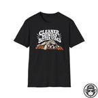 Cleaner Minds Better Vibes - Recovery T-Shirt Into Recovery