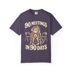 90 Meetings In 90 Days (Monkey) 12-Step Recovery T-shirt