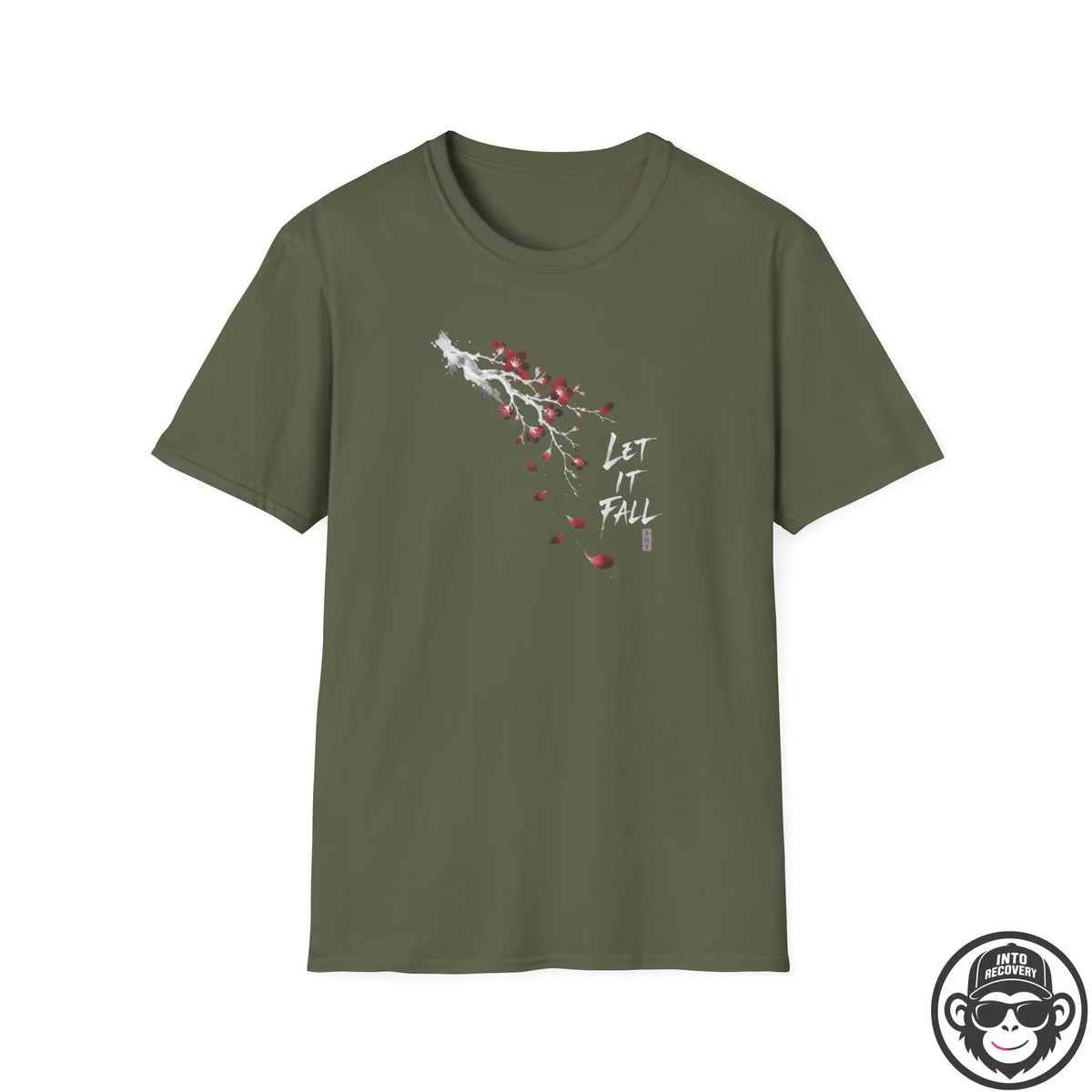 Let It All Fall - Recovery Graphic T-Shirt Into Recovery