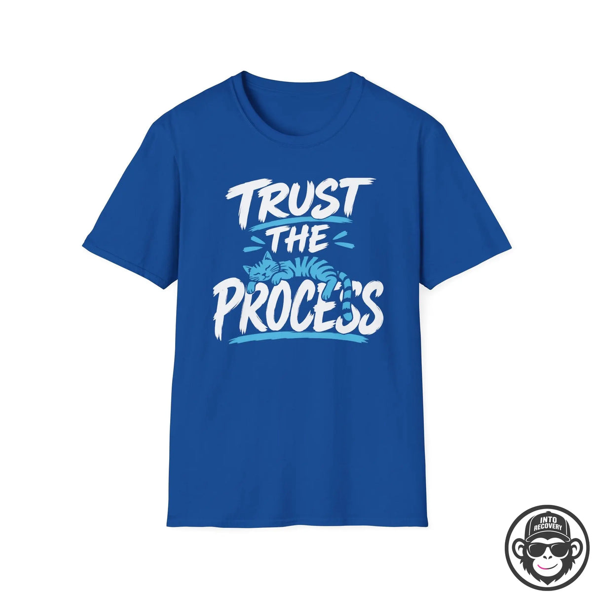 Trust The Process Cat Recovery T-Shirt Into Recovery