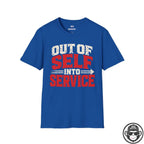 Out Of Self Into Service Recovery T-Shirt Printify
