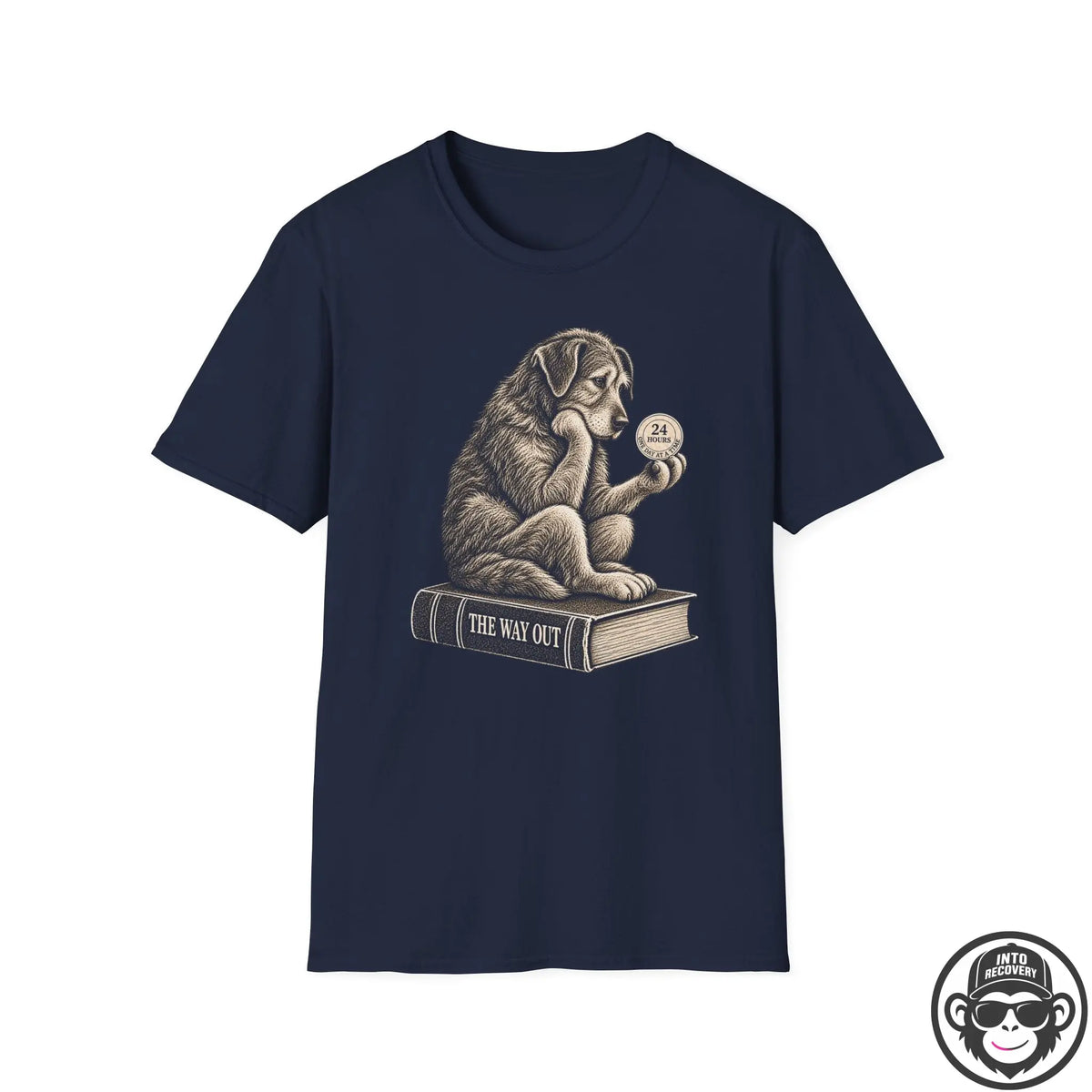 Dog Pondering Recovery T-Shirt Into Recovery