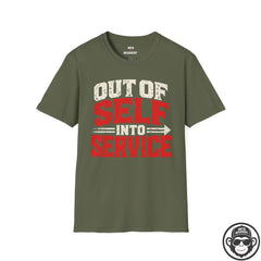 Out Of Self Into Service Recovery T-Shirt Printify