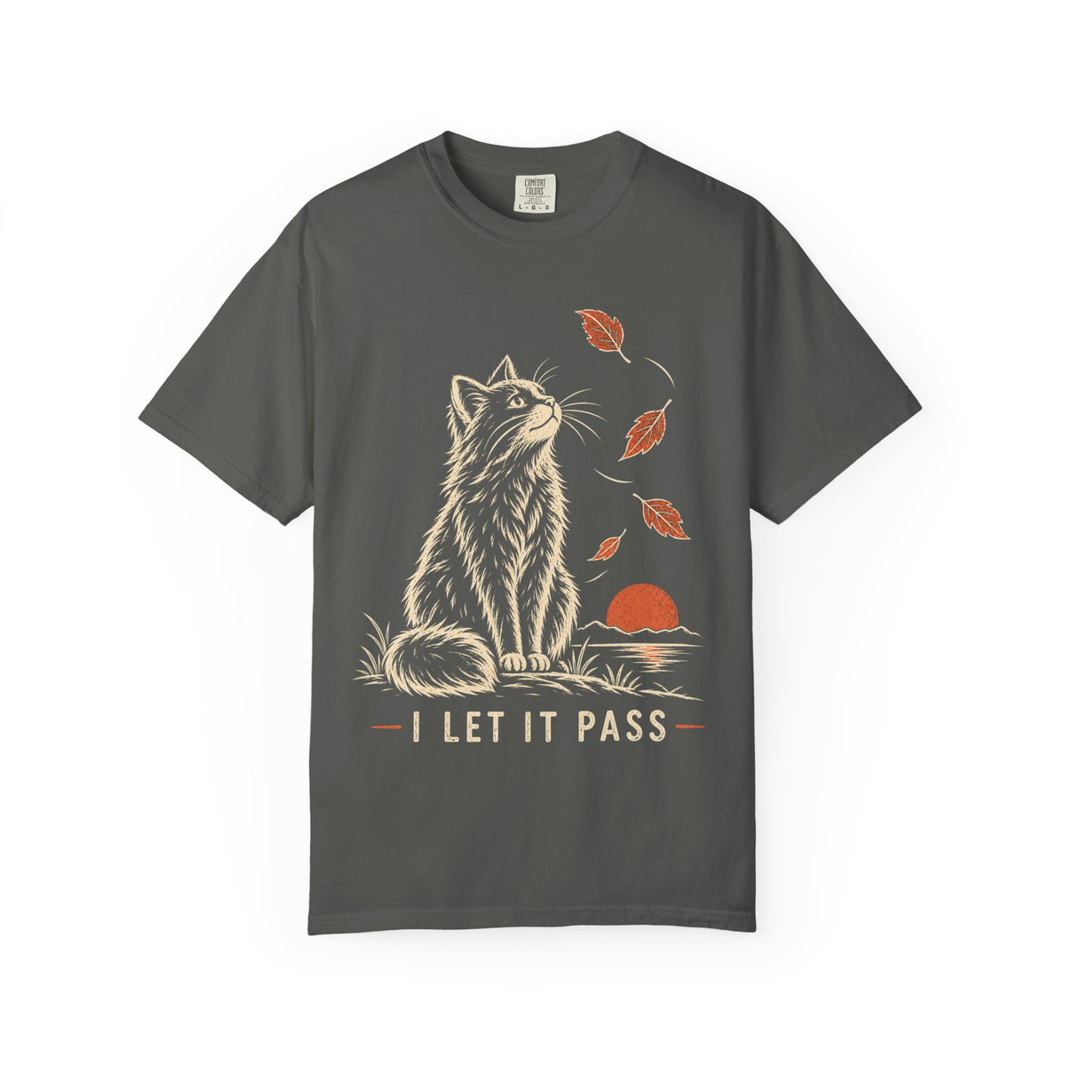 I Let It Pass Cat Meditation T-Shirt