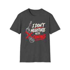 I Don't Negotiate With Cravings - Premium Cotton T-Shirt Into Recovery