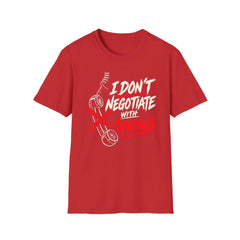 I Don't Negotiate With Cravings - Premium Cotton T-Shirt Into Recovery