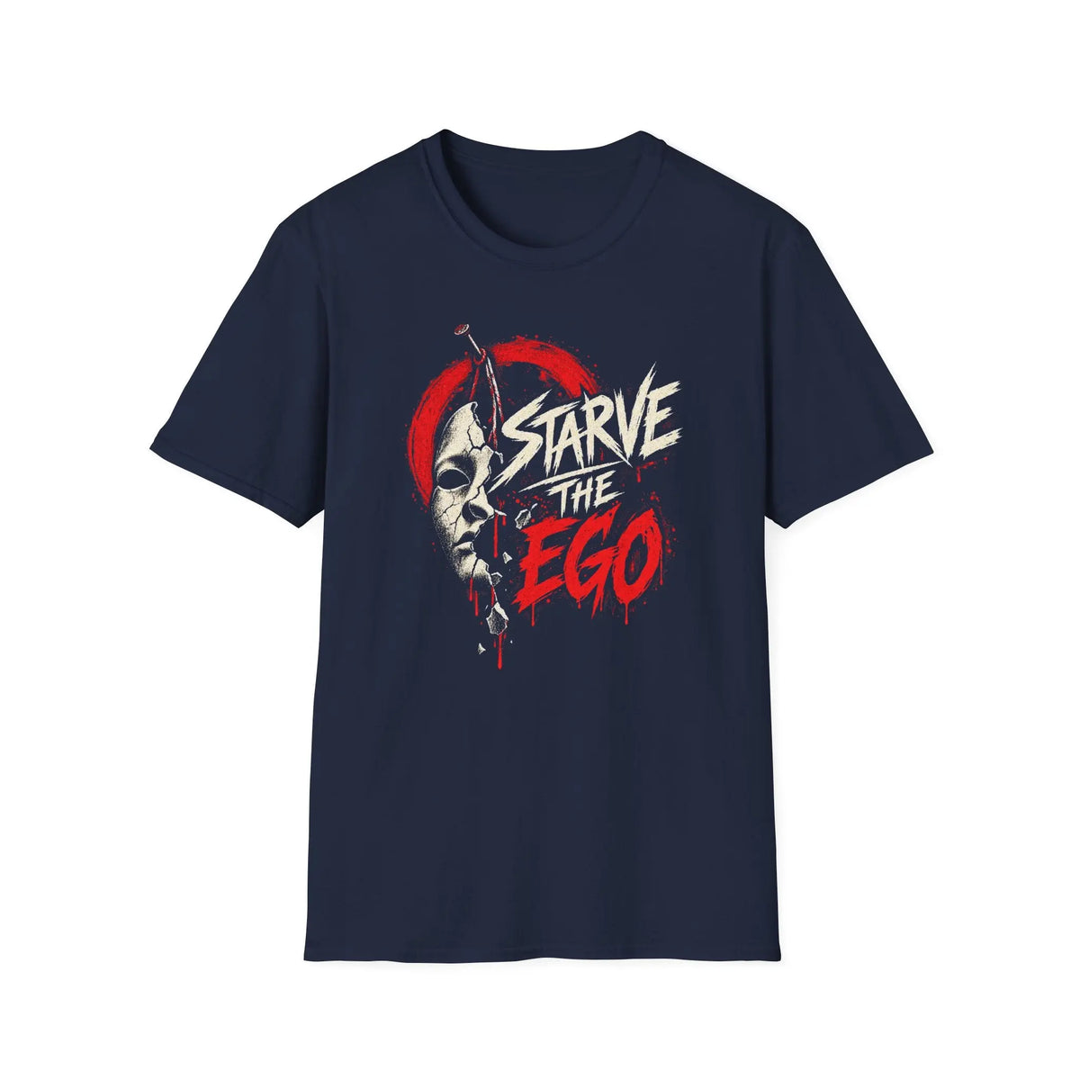 Starve The Ego - Premium Cotton T-Shirt Into Recovery