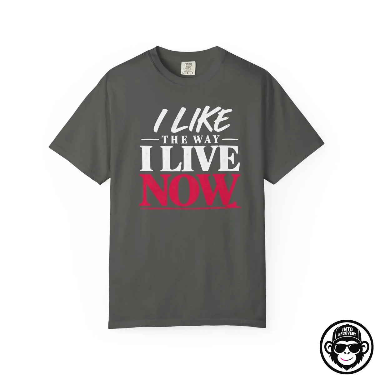 I Like The Way I Live Now - Premium Cotton T-Shirt Into Recovery