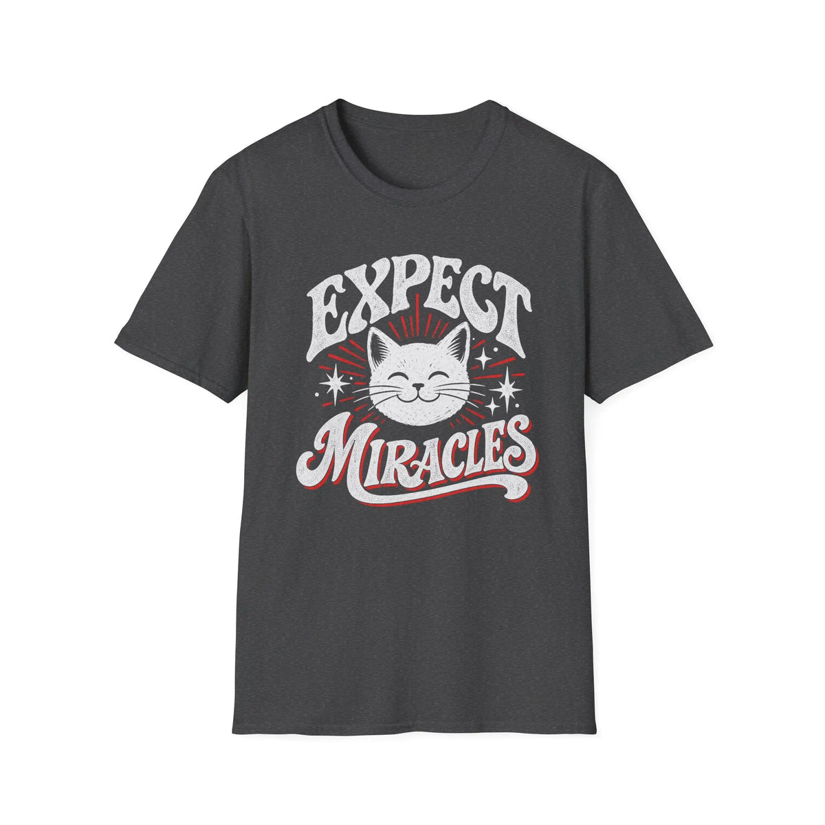 Expect Miracles - Premium Cotton T-Shirt Into Recovery