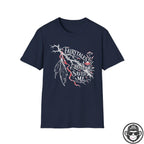 Fairytales Never Saved Me - Premium Cotton T-Shirt Into Recovery