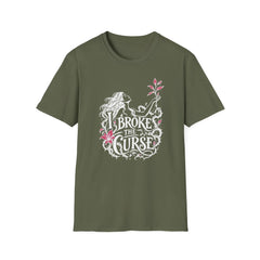 I Broke The Curse - Premium Cotton T-Shirt Into Recovery