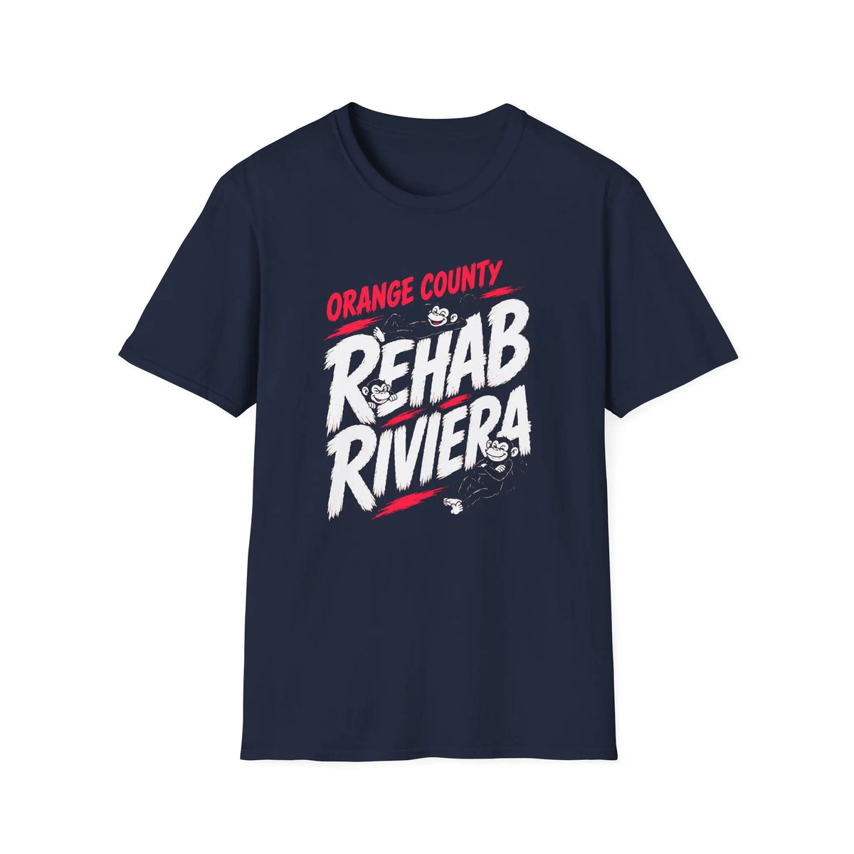 Orange County Rehab Riviera - Premium Cotton T-Shirt Into Recovery