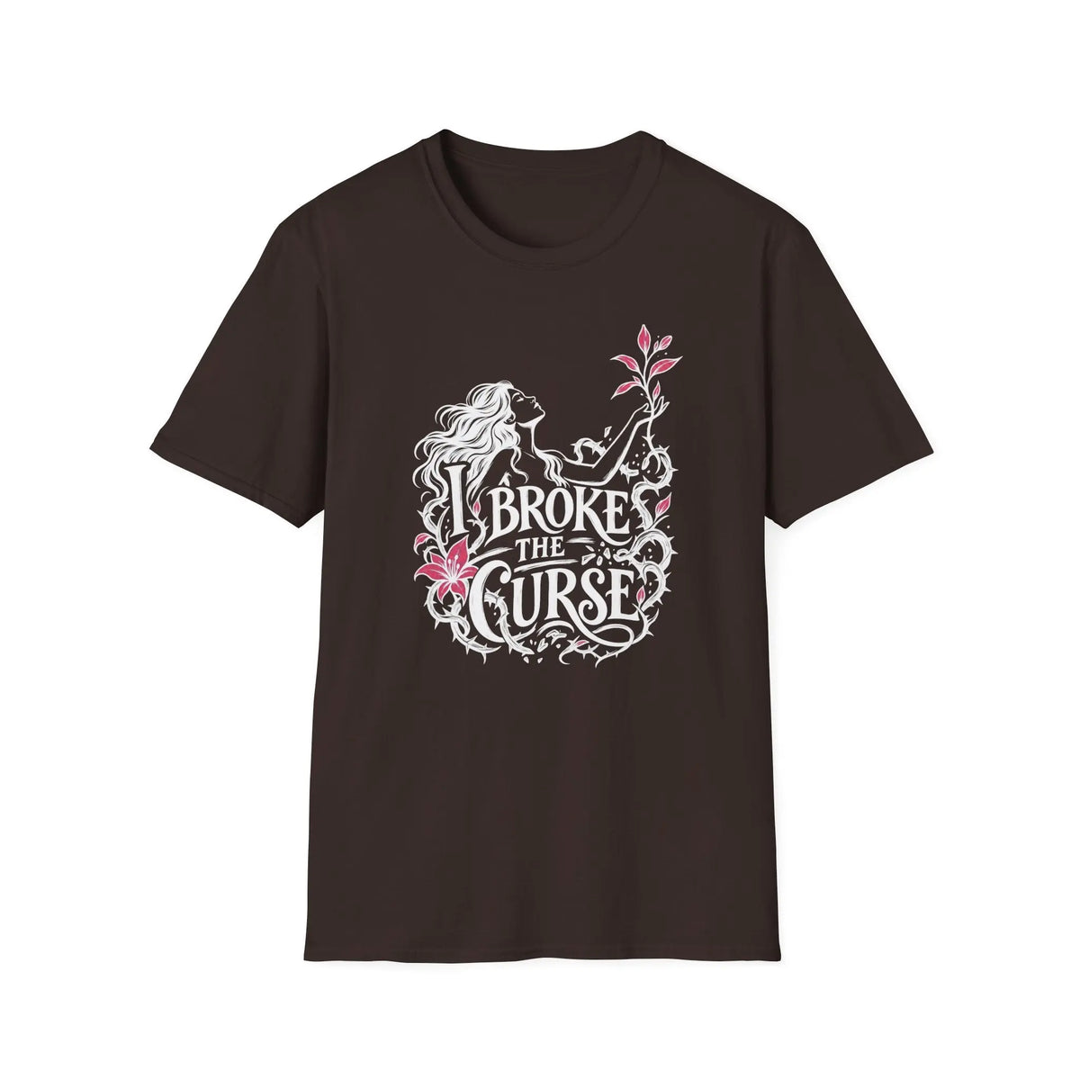 I Broke The Curse - Premium Cotton T-Shirt Into Recovery