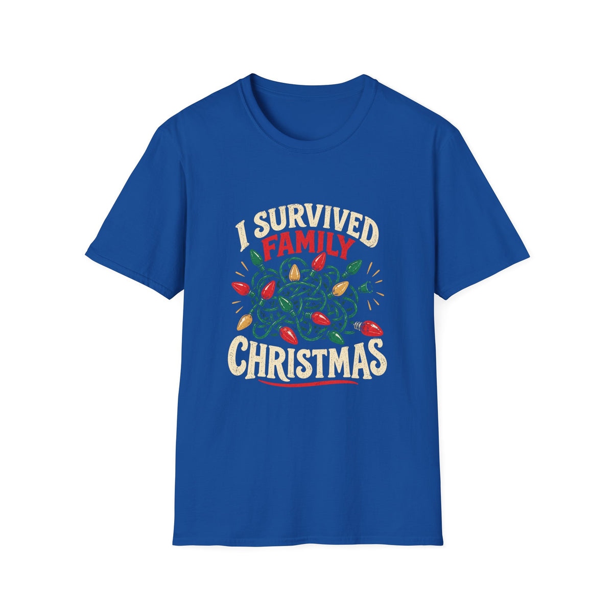 I Survived Family Christmas Recovery T-Shirt