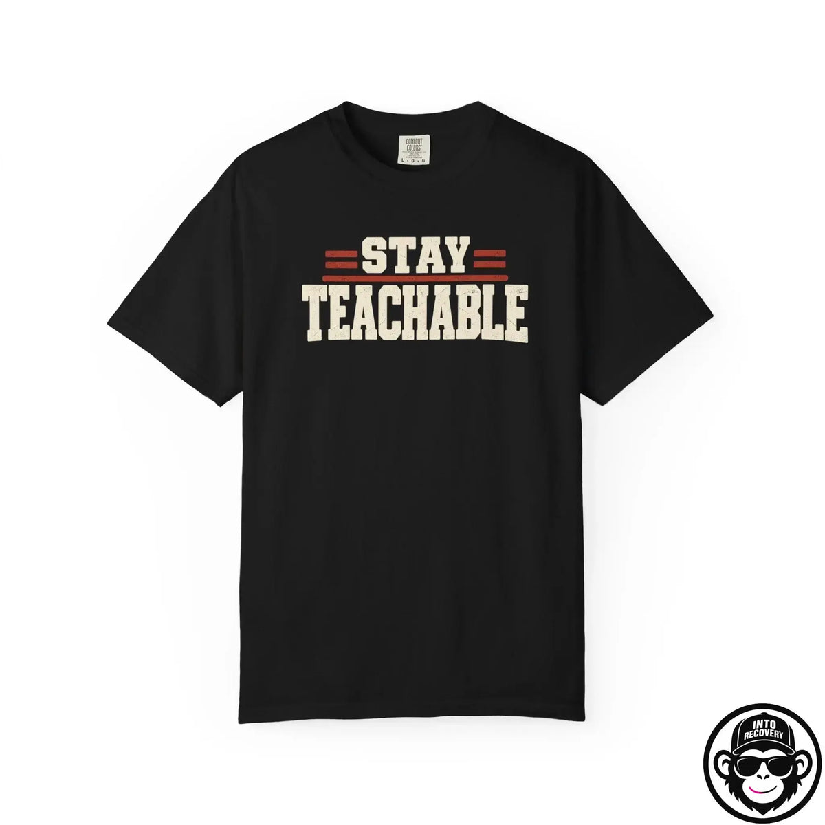 Stay Teachable - Comfort ColorsÂ® T-Shirt Into Recovery