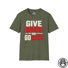 Give Back or Go Back 12-Step T-Shirt Printify