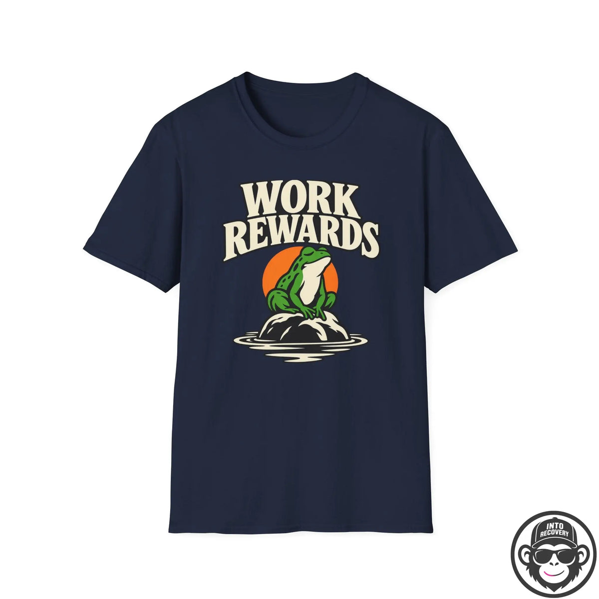 Work Rewards w/ Frog Graphic T-Shirt Into Recovery