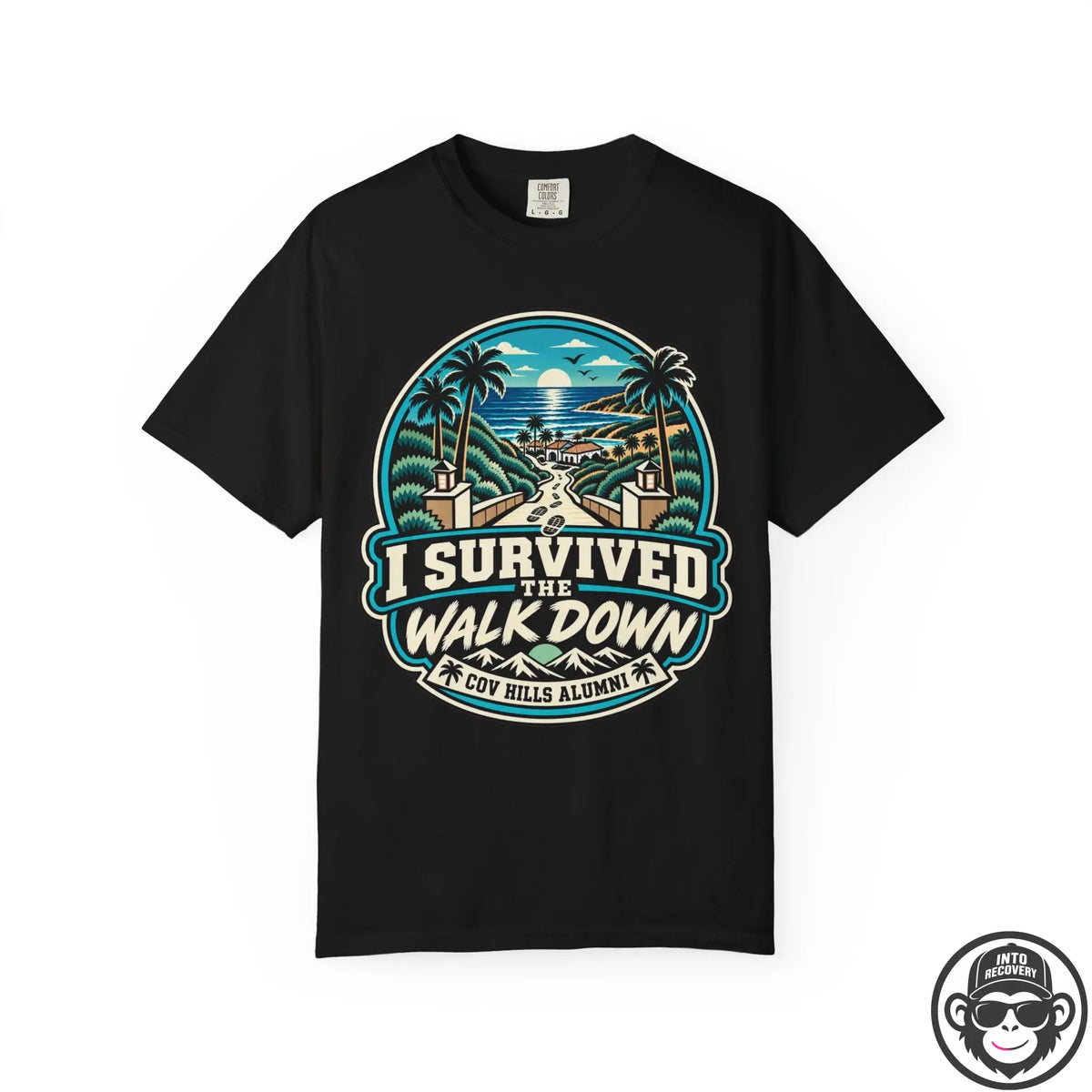 I Survived the Walk Down - Cov Hills Alumni T-Shirt Into Recovery